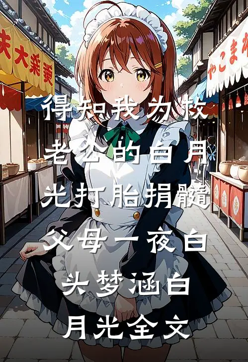 得知我为救老公的白月光打胎捐髓，父母一夜白头梦涵白月光全文